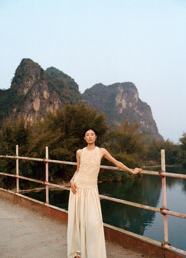 Robe combinée Zara.