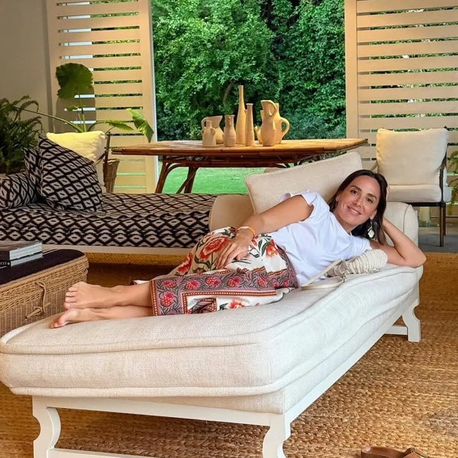 Tamara Falcó, dans une scène de son été,