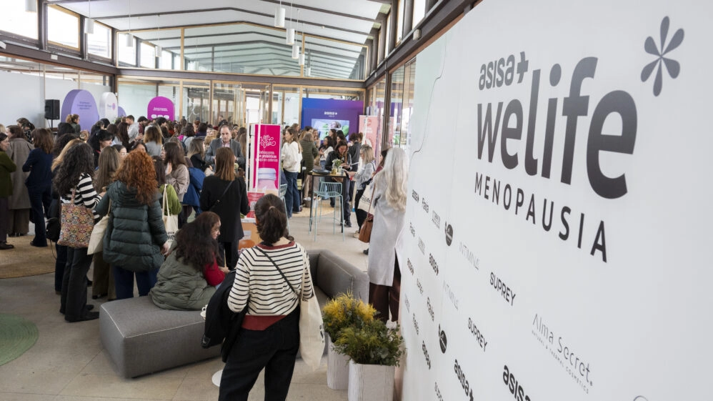 Welife_Ménopause_Madrid Asisa WeLife Menopause Madrid 2026 Les participants pendant une pause