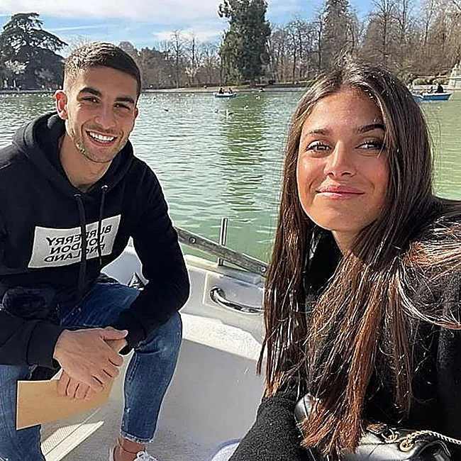 Ferran Torres et Sira Martínez, lorsqu'ils sortaient ensemble.
