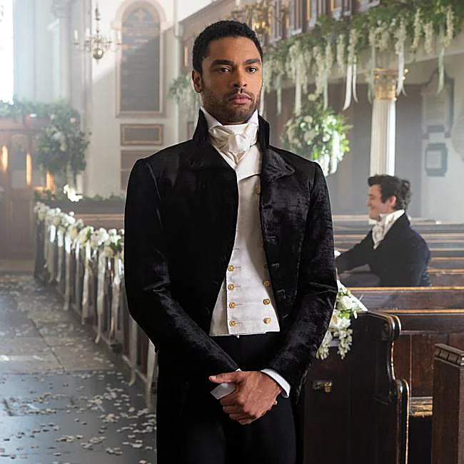 Regé-Jean Page dans une image de la première saison des Bridgertons.
