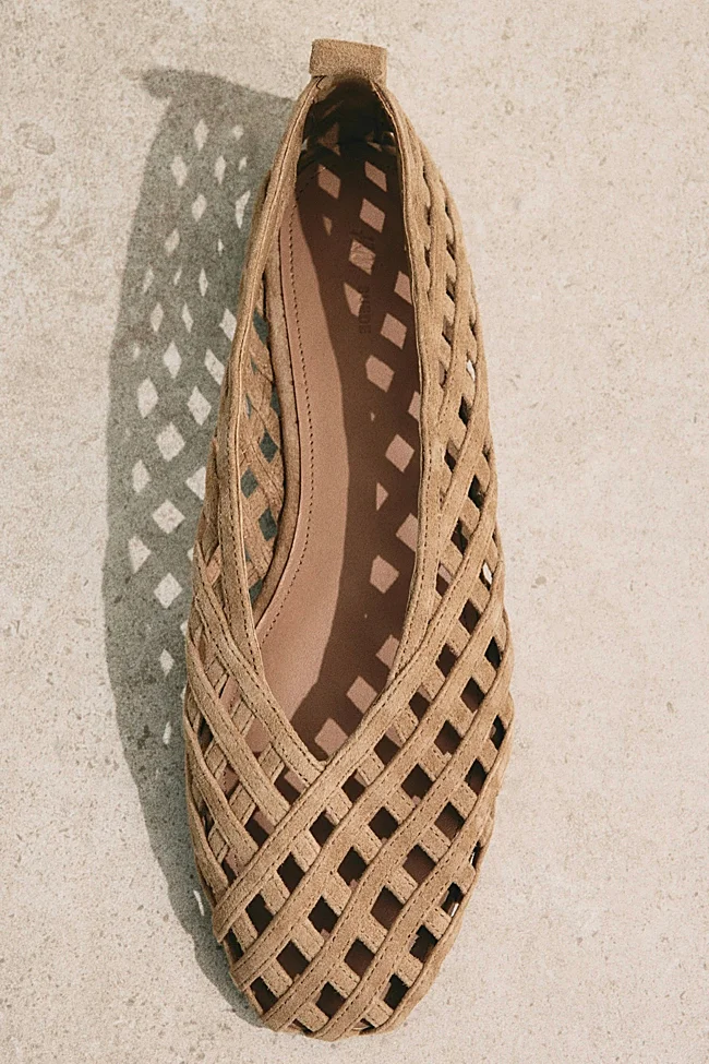 Ballerines ajourées H&M (79,99 euros)