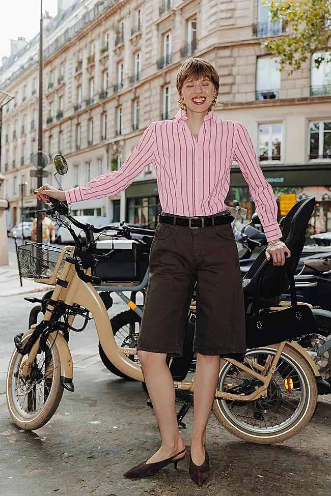 Pantalon imprimé Promod (39,99 euros)