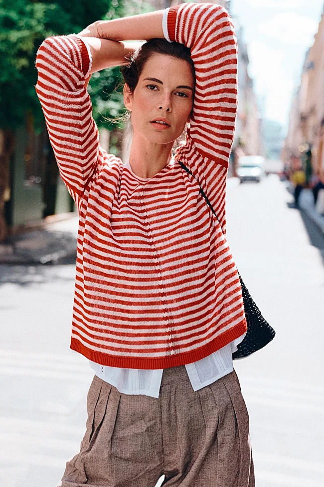 Pull rayé Renatta & Go (29,99 euros)